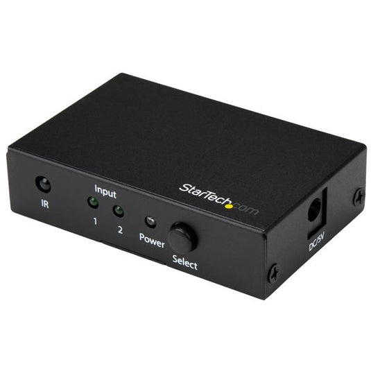 StarTech.com 2-Port HDMI Switch - 4K 60Hz - TopAV