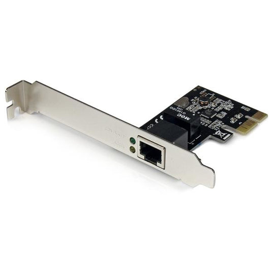 StarTech.com 1 Port PCI Express PCIe Gigabit Network Server Adapter NIC Card - Dual Profile - TopAV