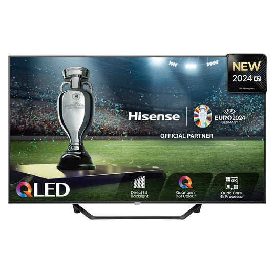 Hisense 65A7NQTUK TV 165.1 cm (65") 4K Ultra HD Smart TV Wi-Fi Grey 300 cd/m² - TopAV