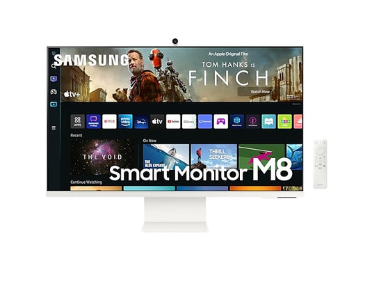 Samsung M80B computer monitor 81.3 cm (32") 3840 x 2160 pixels 4K Ultra HD White - TopAV