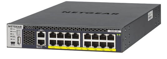 NETGEAR M4300-16X Managed L3 10G Ethernet (100/1000/10000) Power over Ethernet (PoE) 1U Black - TopAV