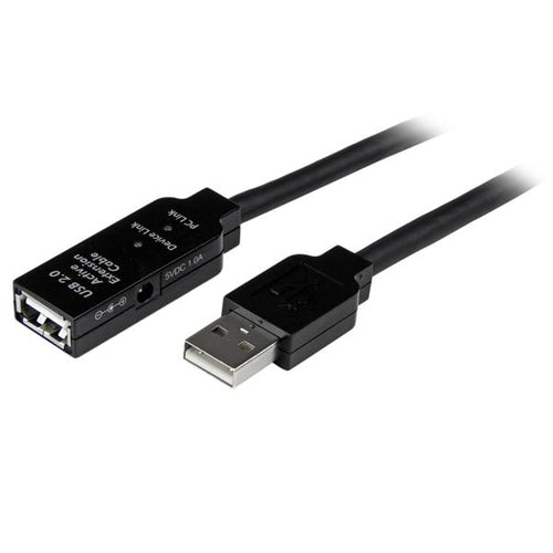 StarTech.com 25m USB 2.0 Active Extension Cable - M/F - TopAV