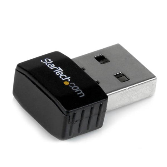 StarTech.com USB 2.0 300 Mbps Mini Wireless-N Network Adapter - 802.11n 2T2R WiFi Adapter - TopAV