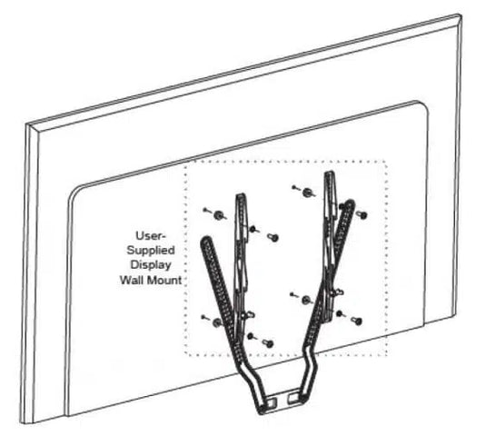 Poly Poly Studio X30 Mounting Kit with Inverted Mount Option