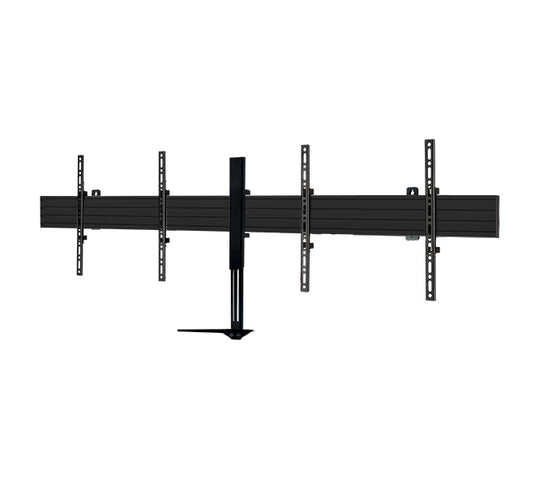 B-Tech SYSTEM X - Universal Twin Screen VC Wall Mount with Webcam Shelf - TopAV