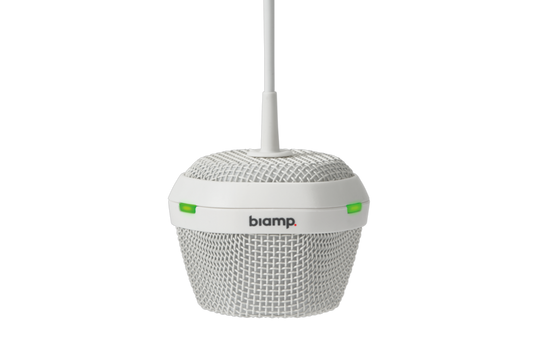 Biamp Devio DCM-1 Beamtracking Ceiling Microphone White - TopAV