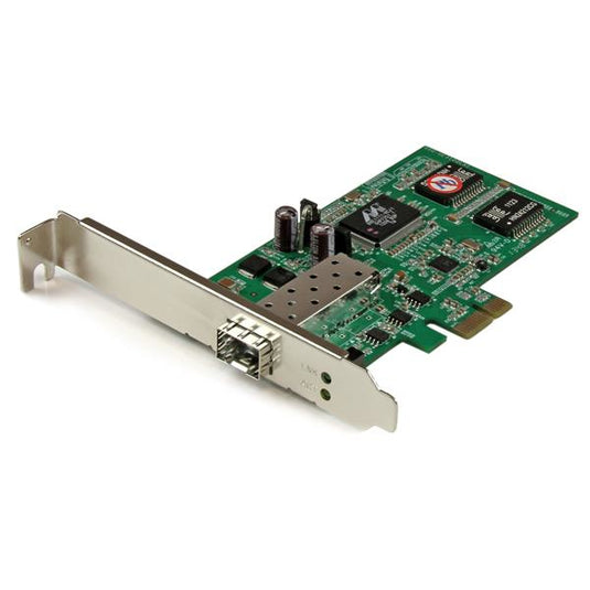 StarTech.com PCI Express Gigabit Ethernet Fiber Network Card w/ Open SFP - PCIe SFP Network Card Adapter NIC - TopAV