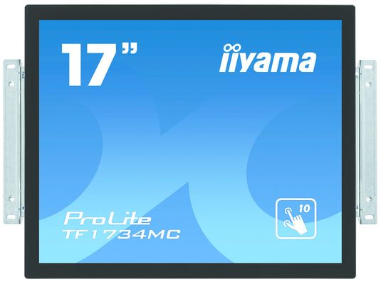 iiyama TF1734MC-B1X computer monitor 43.2 cm (17") 1280 x 1024 pixels LED Touchscreen Black - TopAV