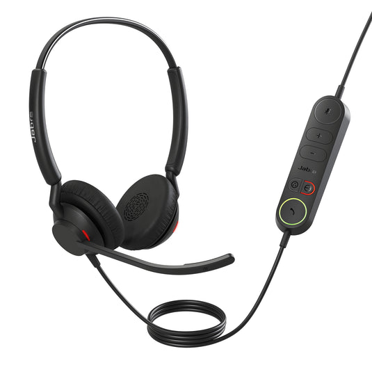 Jabra Engage 40 - (Inline Link) USB-C UC Stereo - TopAV