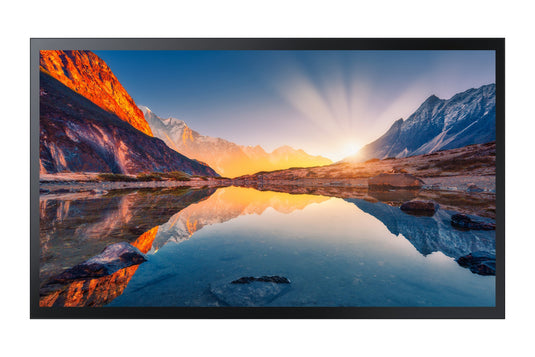 Samsung QM32R-T Digital signage flat panel 81.3 cm (32") LCD Wi-Fi 400 cd/m² Full HD Black Touchscreen Tizen 4.0 - TopAV