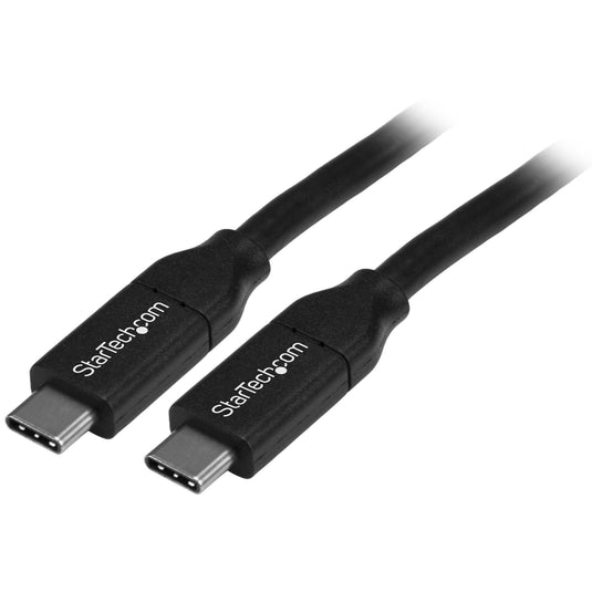 StarTech.com USB-C Cable with Power Delivery (5A) - M/M - 4 m (13 ft.) - USB 2.0 - USB-IF Certified - TopAV