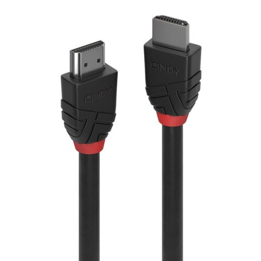 Lindy 2m 8K60Hz HDMI Cable, Black Line - TopAV