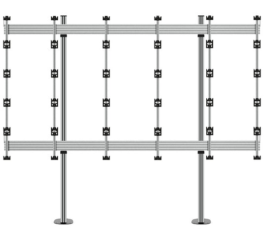 B-Tech SYSTEM X - Bolt-Down Stand for INFiLED WP Series 5x5 DVLED Videowalls - TopAV