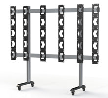 B-Tech SYSTEM X - Mobile Stand for Unilumin UpanelS 5x5 DVLED Videowalls - TopAV